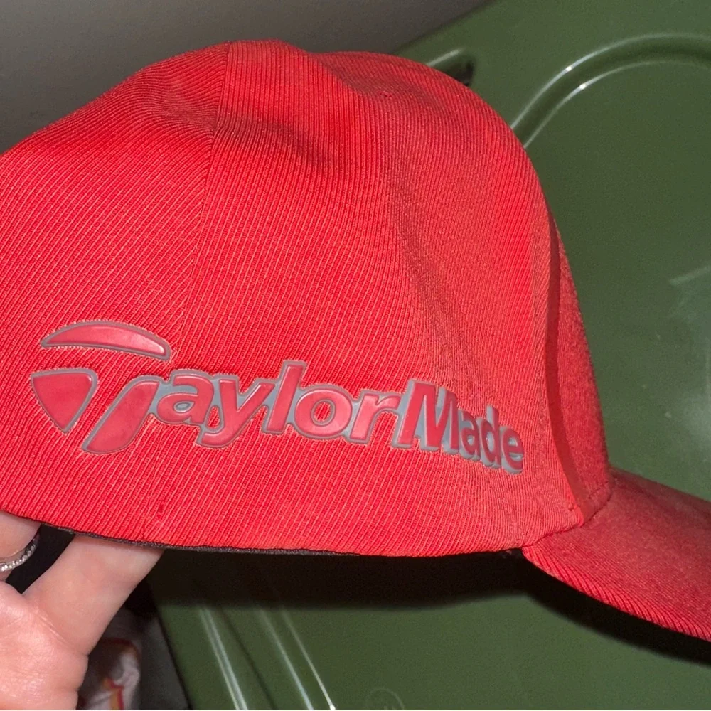Adidas Bold Red TaylorMade Baseball Cap